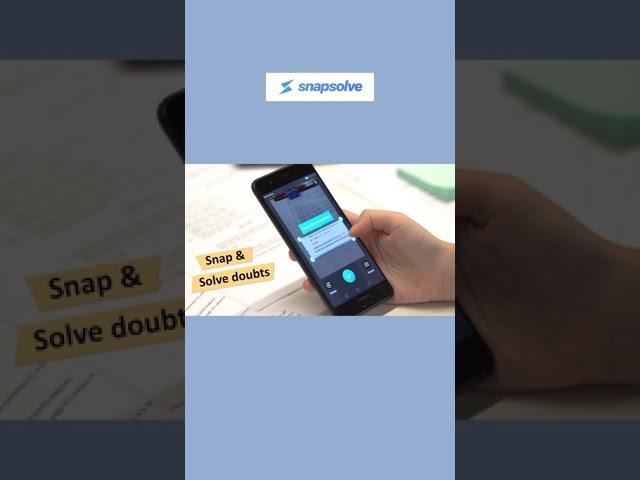 Best Doubt Solving App| Solve PCMB doubts in an Instant | Snapsolve #shorts