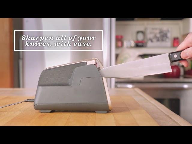 Introducing the Work Sharp Culinary E5 Electric Knife Sharpener