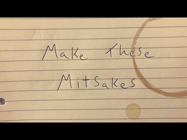Make these career mistakes
