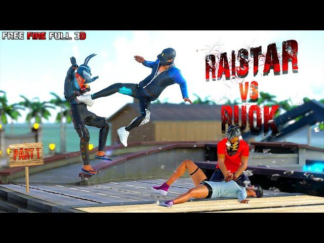 RUOK VS RAISTAR PART 1 | 3D ANIMATION MONTAGE FREE FIRE | EDITED by PriZzo FF HOW TO MAKE 3D MODEL