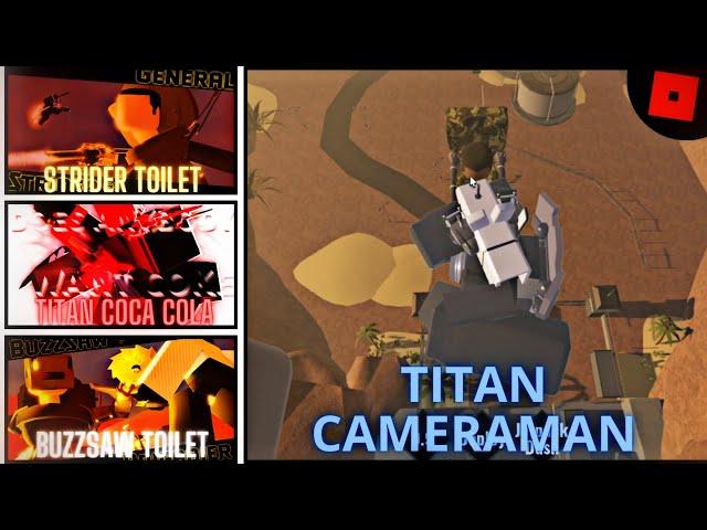 ALL LEAKS new STRIDER TOILET and MORE IN TK: TOILET TAKEOVER