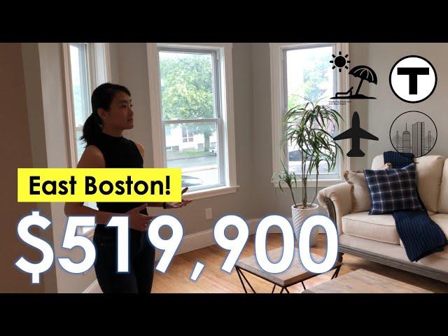 Inside a $520,000 New Condo Conversion in East Boston- 527 Bennington St, Unit #1