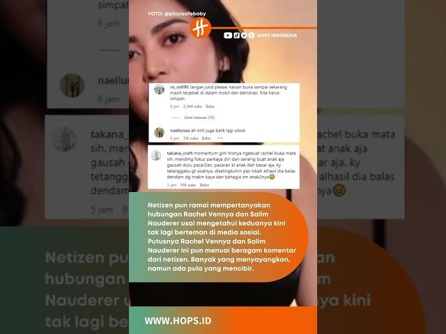 RACHEL & SALIM BENERAN PUTUS? #hopsid #viral #trending #rachelvennya #salimnauderer #influencer