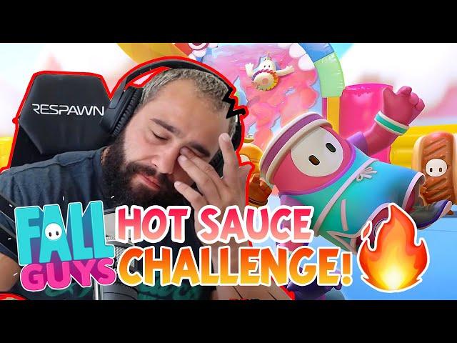 FALL GUYS HOT SAUCE CHALLENGE with BDE  (Rusev)