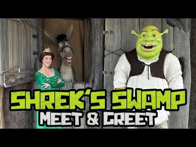 DreamWorks Land Shrek’s Swamp Meet and Greet with Donkey at Universal Studios Florida