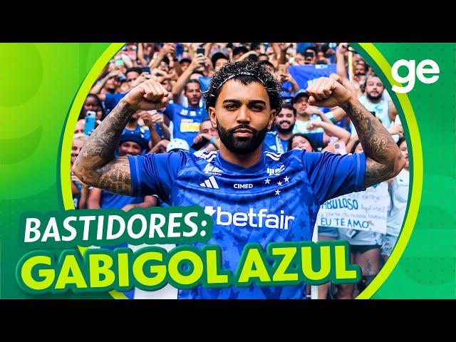 GABIGOL NO CRUZEIRO: APRESENTAÇÃO ENTRA PRA HISTÓRIA | ESPORTE ESPETACULAR |ge.globo