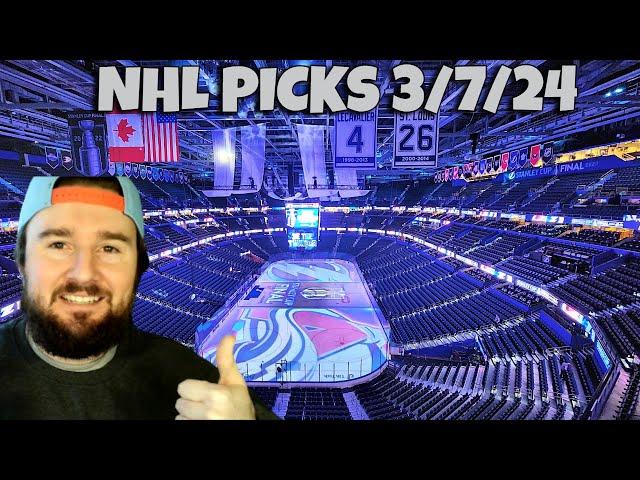 Free NHL Picks Today 3/7/24