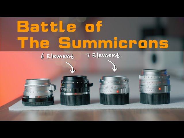 A battle between Leica Summicron 35mm v3 and v4