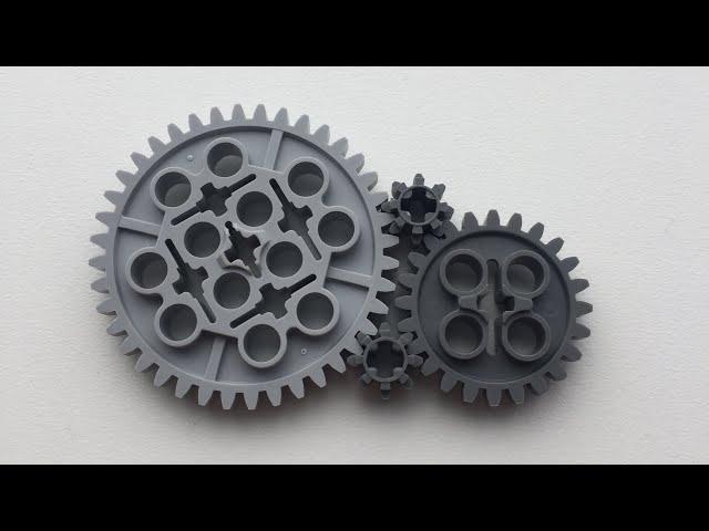 Lego Gear Ratios P1 explained