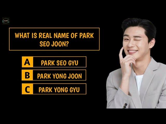 PARK SEO JOON- QUIZ | PARK SEO JOON | LIFESTYLE, AGE, NET WORTH #marvel #kdrama