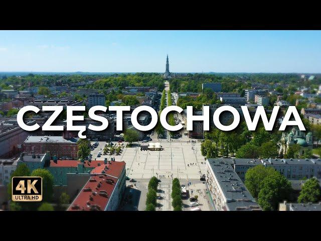 Częstochowa z drona | Wiosna 2022 | LECE W MIASTO™ [4k]