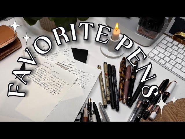 Best Pens for Journaling and Planning I  Gel Pens, Fountain Pens and Fineliners + Pen Test