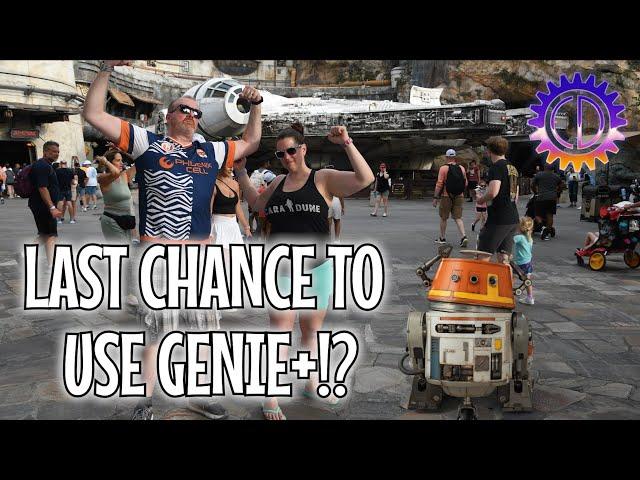 Last Chance to Use Genie+ in #HollywoodStudios
