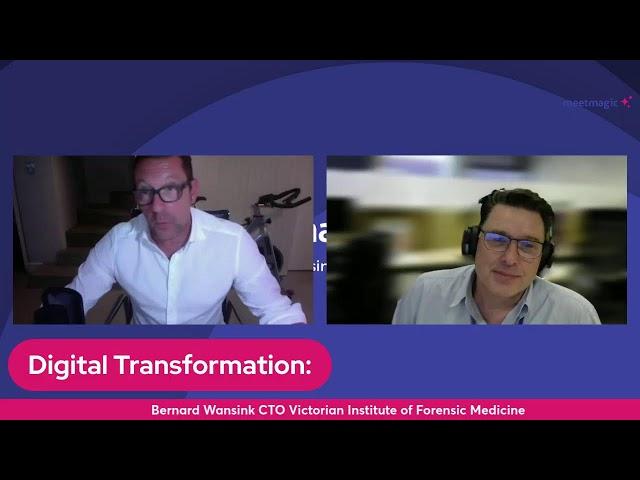 C-Suite Secrets with Bernard Wansink CTO Victorian Institute of Forensic Medicine (VIFM)
