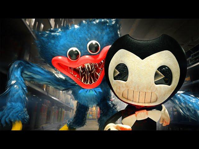 Bendy vs Huggy Wuggy (From Poppy Playtime)