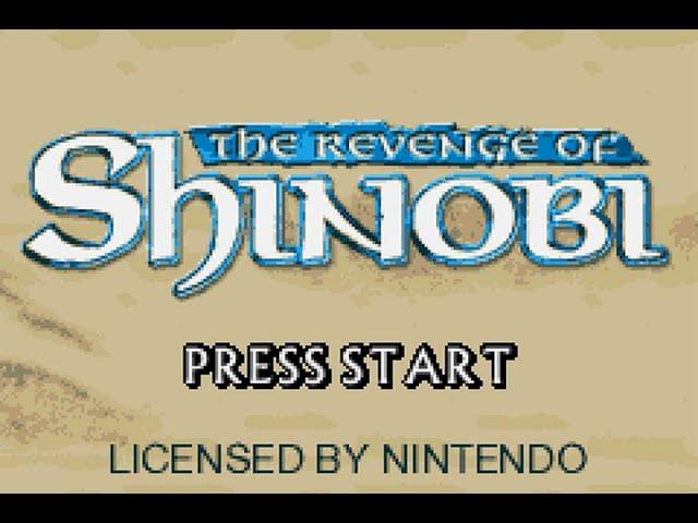 Game Boy Advance Longplay [328] The Revenge of Shinobi (US)