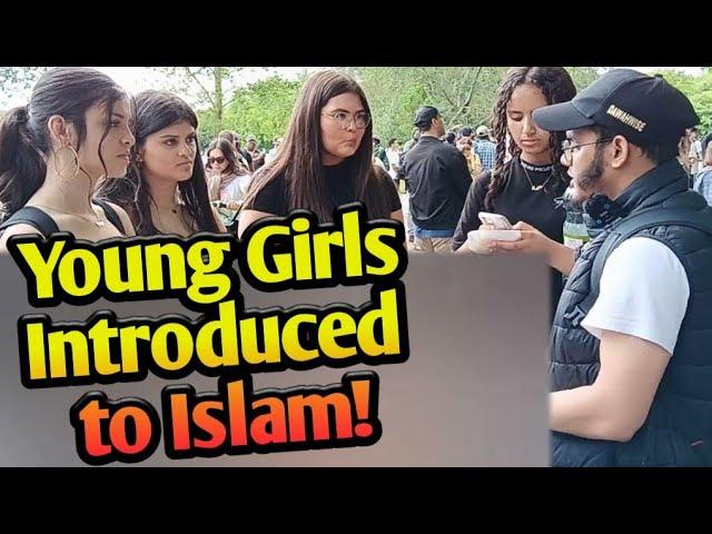 Young Girls Introduced To Islam By Nazmul Speaker's corner