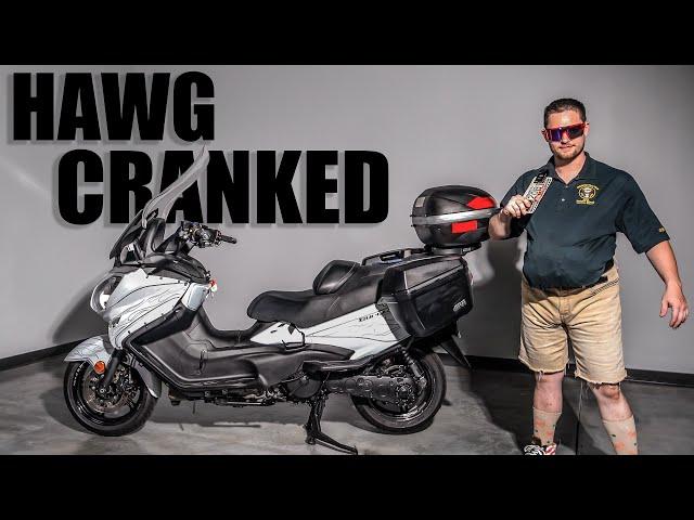 Suzuki Burgman // HAWG CRANKIN' MACHINE