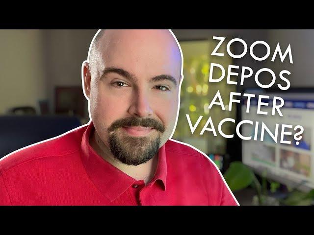 Zoom Depositions After COVID Vaccine? | Visual Evidence FAQ 17