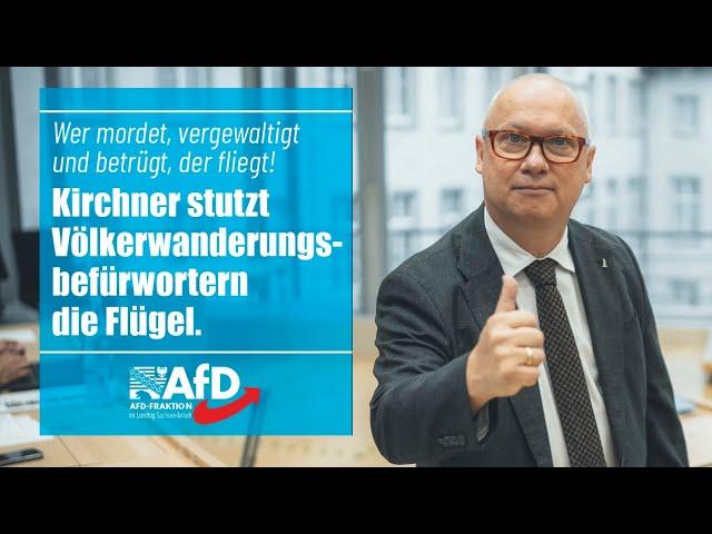 Oliver Kirchner stutzt Völkerwanderungs- befürwortern die Flügel.