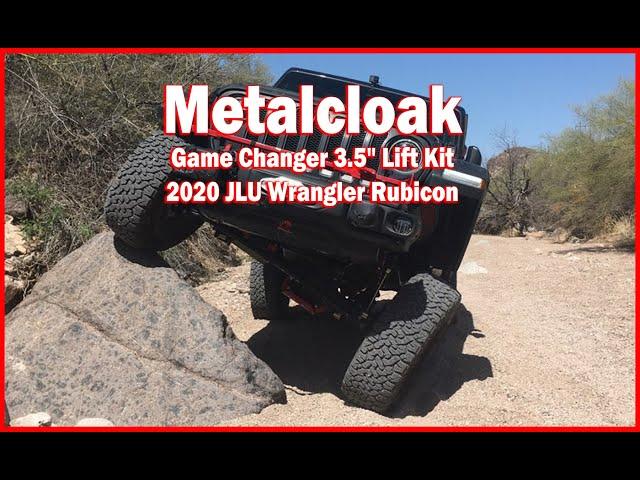 Metalcloak Game Changer 3.5" Lift Kit on the 2020 JLU Rubicon