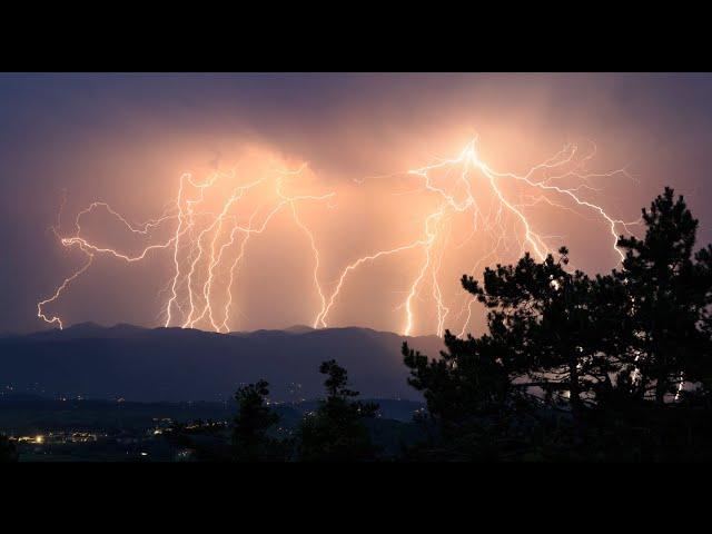 Dangerous line of thunderstorms Europe