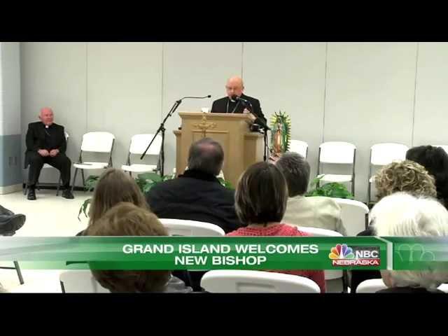 Natalie Wood Reports on Newly Elected Grand Island Bishop