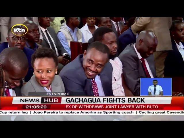 Ex DP Rigathi Gachagua fights back, wants President Ruto impeached