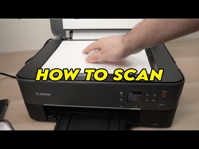 How to Scan With a Canon Pixma TS6420a & TS5320a Printer