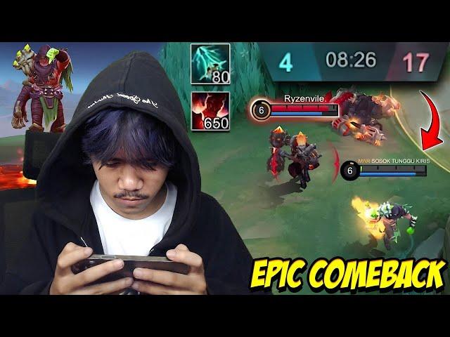 THE REAL EPIC COMEBACK ALDOUS 650 STACK MODE SERIUS AKTIF - Mobile legends