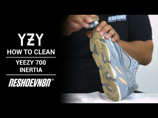 How to Clean Yeezy Boost 700 Inertia with RESHOEVN8R