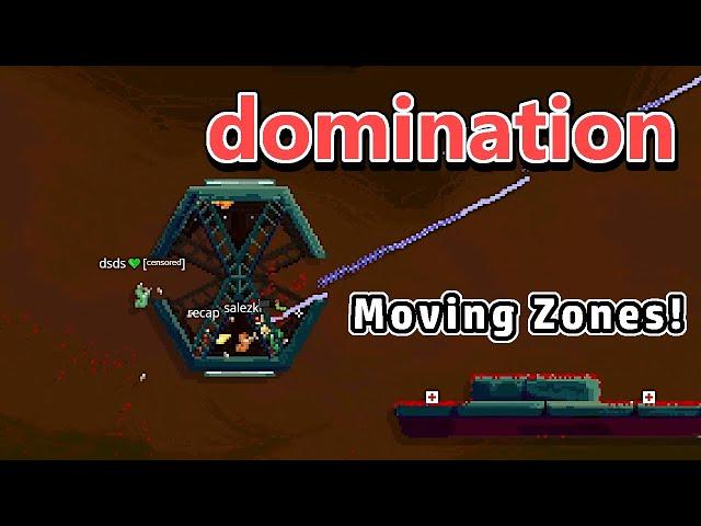 LIERO - e1 - kangur dtf Domination with moving zones - Webliero Extended GAMEPLAY