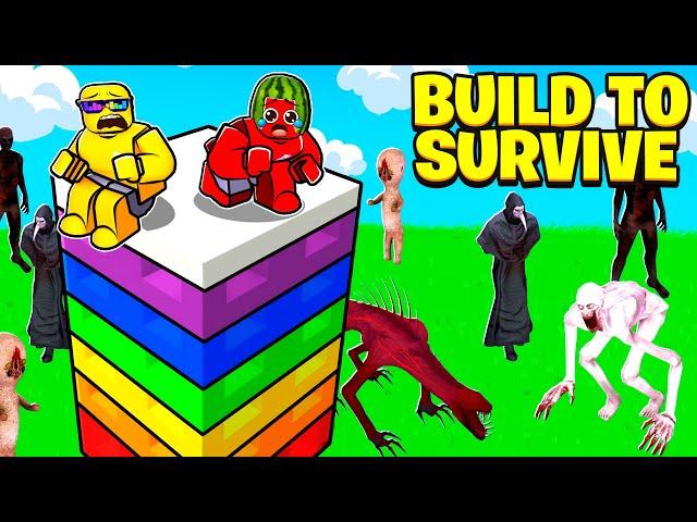 Roblox Build to Survive (FUNNY MOMENTS)