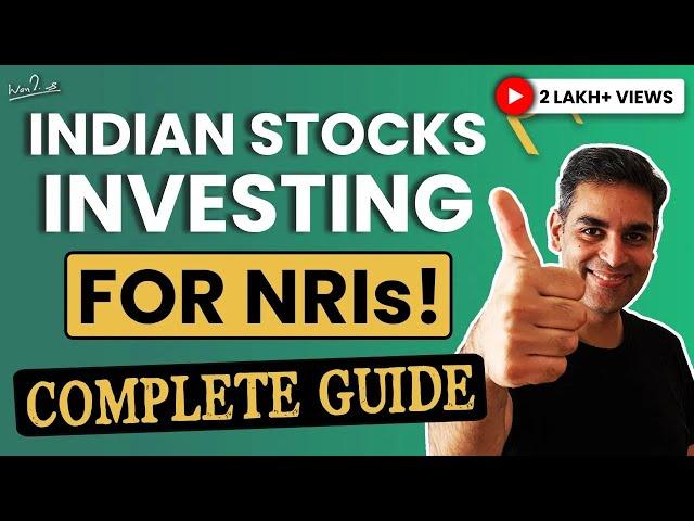 NRIs Investments in Indian Stock Market | Investing for Beginners 2023 | Ankur Warikoo Hindi