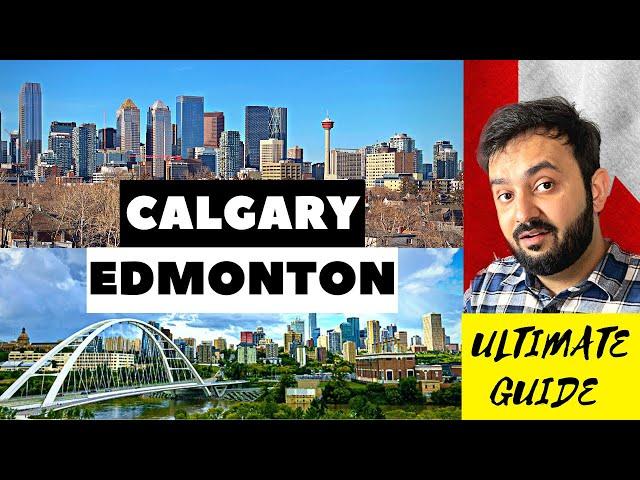 CALGARY vs EDMONTON | Best City to Live in Alberta? | Calgary and Edmonton Compared