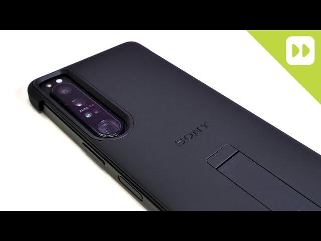 Official Sony Style cover with stand case review