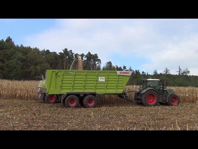 Maishäckseln August 2018 - Claas, John Deere, Massey Ferguson, Fendt