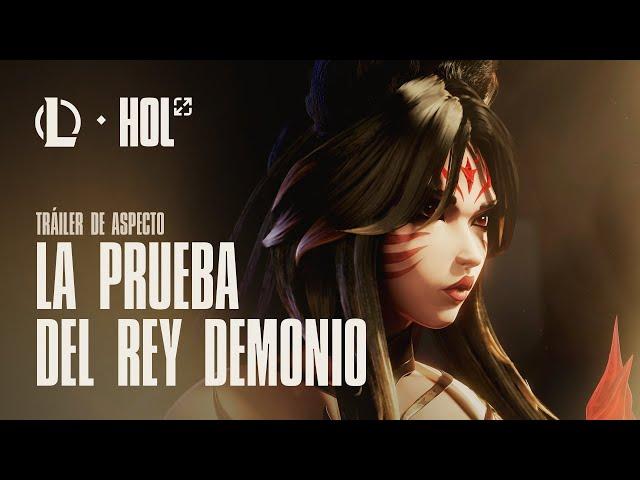 La Prueba del Rey Demonio | Tráiler de aspecto Ahri Leyenda Inmortalizada - League of Legends