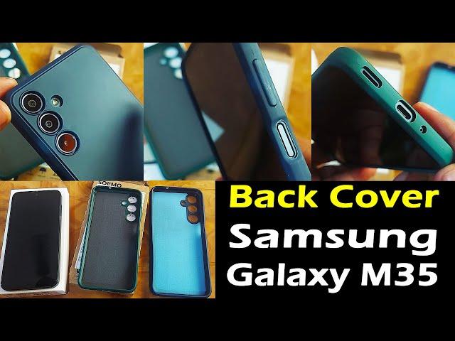 Samsung Galaxy M35 Back cover/case from Amazon Brand Solimo and Fashionury