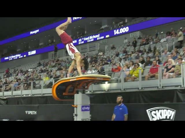 Asher Hong  - Vault  - 2024 Xfinity U.S. Championships  - Senior Men Day 1