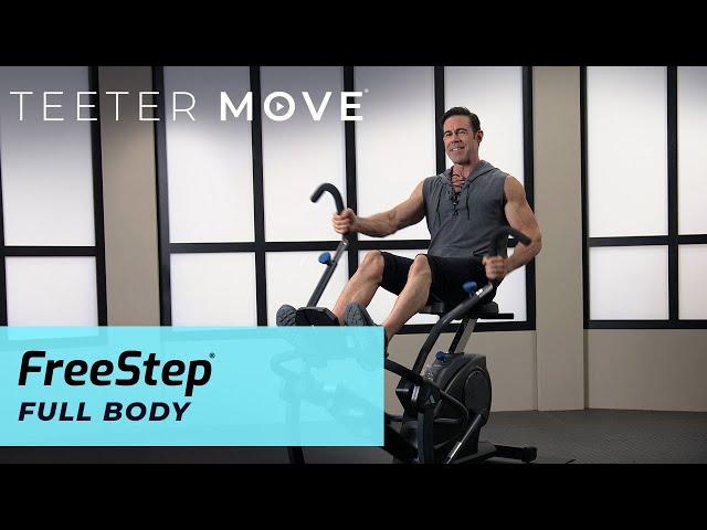 20 Min Full Body Workout | FreeStep Cross Trainer | Teeter Move