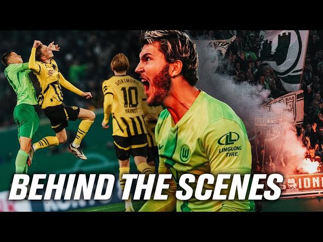 120 Minuten Kampfgeist! Behind the Scenes beim Pokal-Krimi gegen den BVB! ️