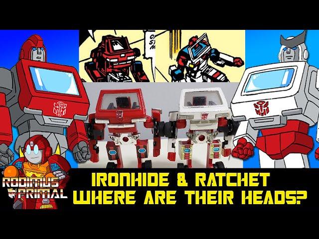 Ironhide and Ratchet - Where Are Their Heads?