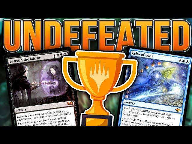  I DIDN'T LOSE A GAME!  Undefeated with Black Saga Storm — Legacy MTG Combo | Magic: The Gathering