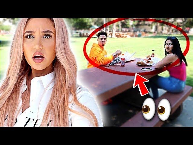 SPYING ON MY HUSBAND IN PUBLIC!!! **GONE COMPLETELY WRONG**