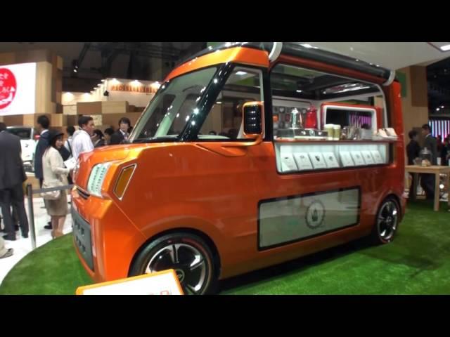 (HD)DAIHATSU TEMPO mobile catering van ダイハツ・テンポ 移動販売車 - 東京モーターショー2015