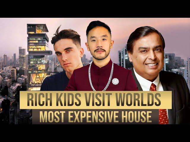 Rich Kids visit AMBANI HOUSE in MUMBAI (FULL VIDEO)