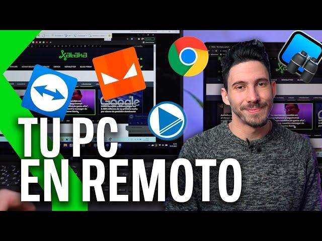 CÓMO CONECTARTE A TU PC DE FORMA REMOTA : 9 APPS IMPRESCINDIBLES