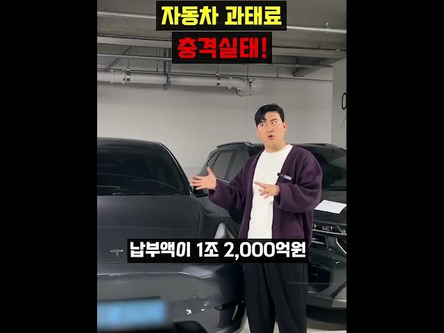 과태료 미납금액만 1조원??내 세금 다 어디감..?