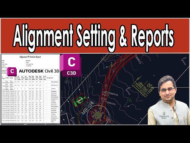 Alignment Settings Alignment Label & Alignment Reports Autodesk Civil 3D